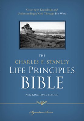 NKJV The Charles F Stanley Life Principles Study Bible HB - Charles Stanley
